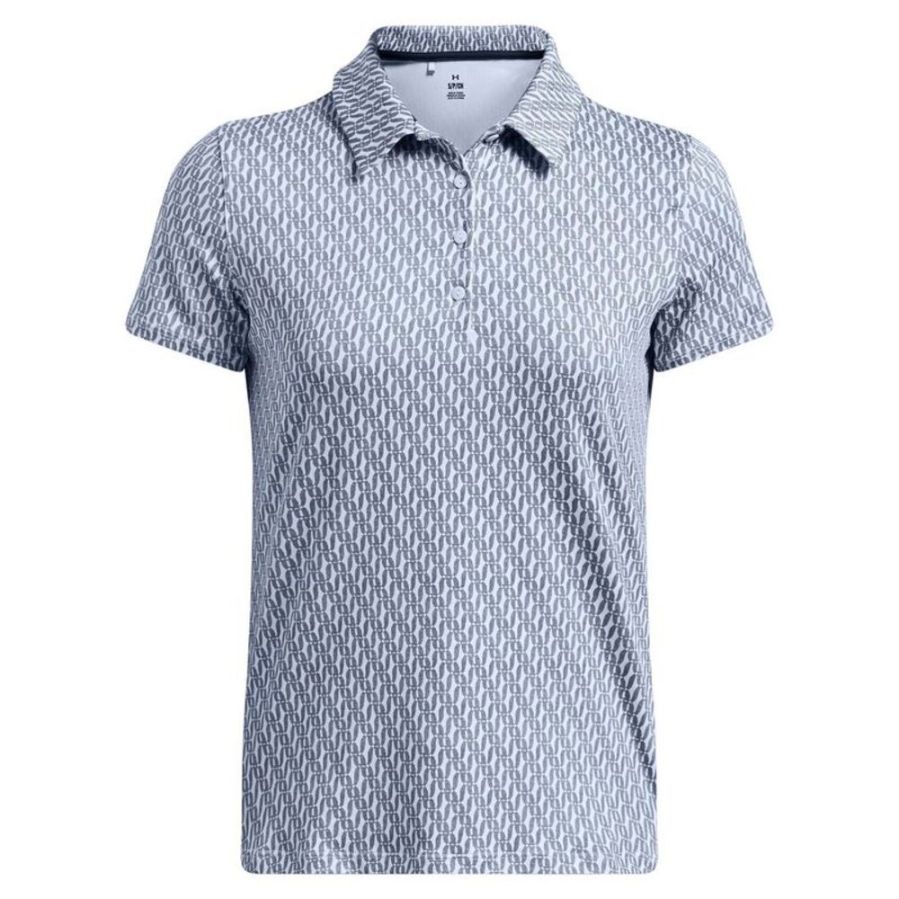 Under Armour Womens/Ladies Playoff 3.0 Printed Regular Short-Sleeved Polo Shirt